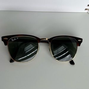 Ray-Ban Polarized Clubmaster Sunglasses